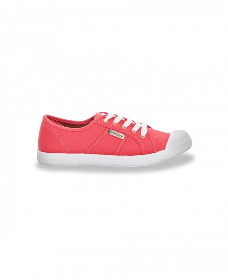 Tennis toile Les Tropeziennes CLORUNI Corail Femme|XRTD-12678378